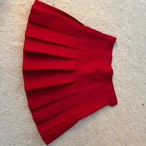 AMERICAN APPAREL RED SKIRT